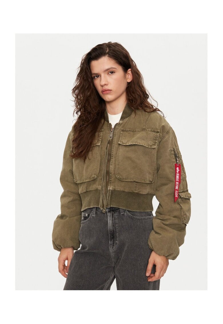Alpha Industries Дамско яке - 304543821 - Памук - Многоцветно