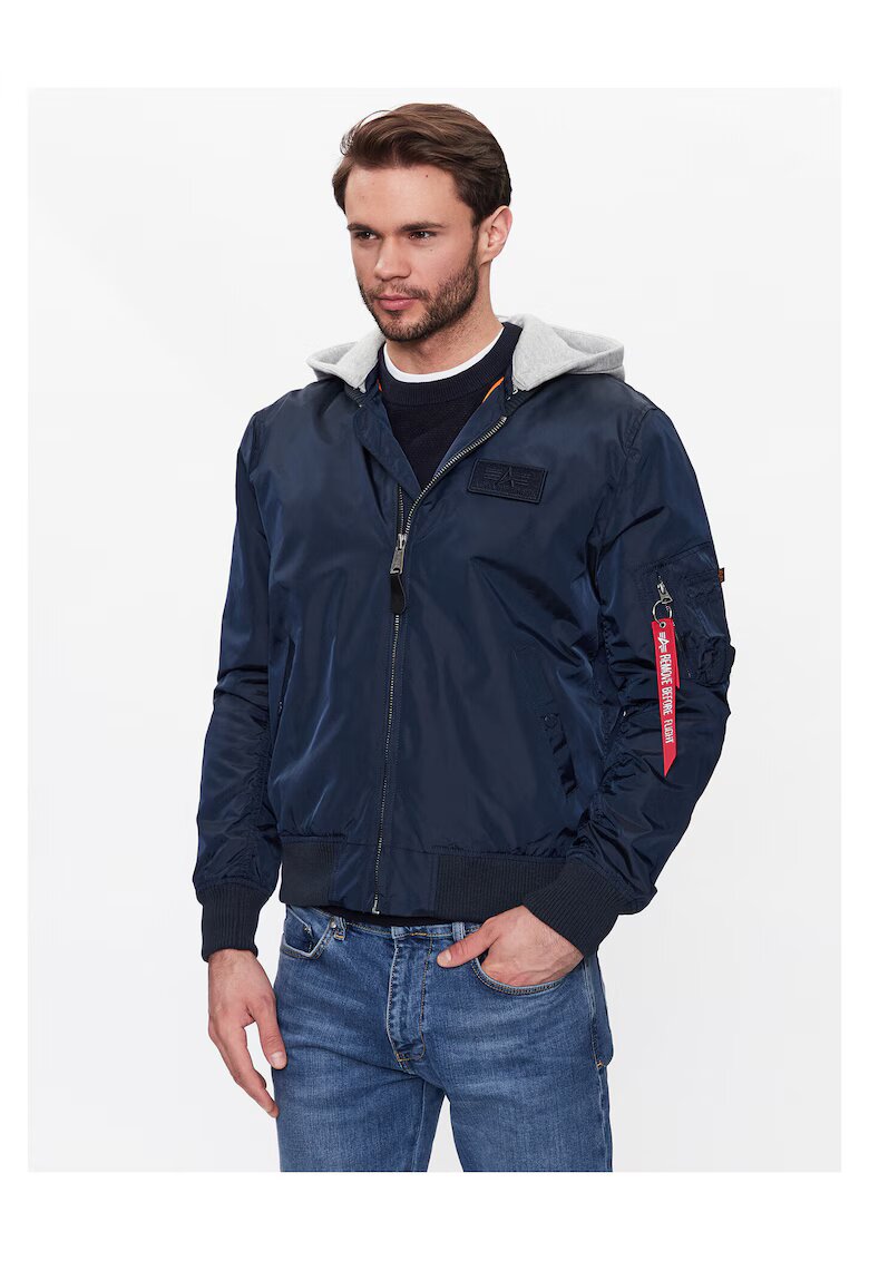 Alpha Industries Мъжко бомбър яке - Найлон