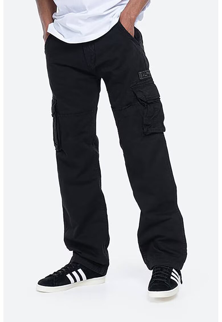 Alpha Industries Памучен панталон карго с лого
