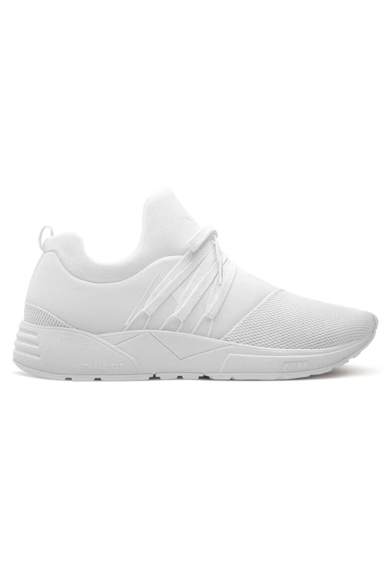 Arkk Copenhagen Мъжки спортни обувки Raven Mesh - текстил - бели