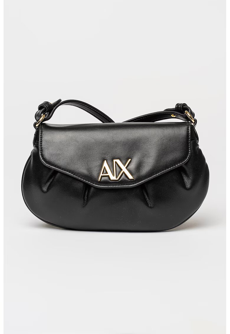 Armani Exchange Чанта през рамо от еко кожа с капаче