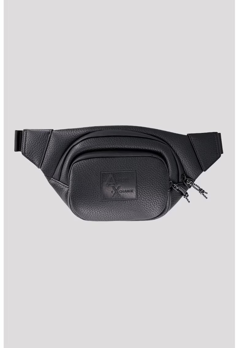 Armani Exchange Чанта за кръста от еко кожа с цип
