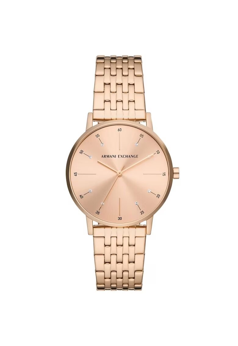 Armani Exchange Дамски часовник AX5581 Кварцов Розово злато