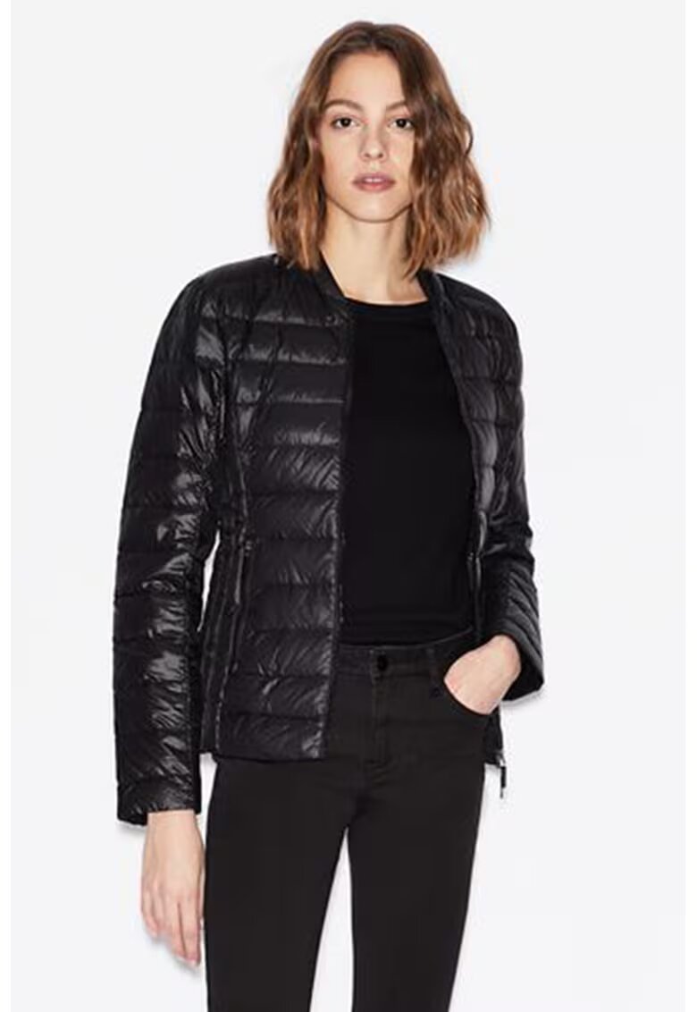 Armani Exchange Капитонирано зимно яке с вата