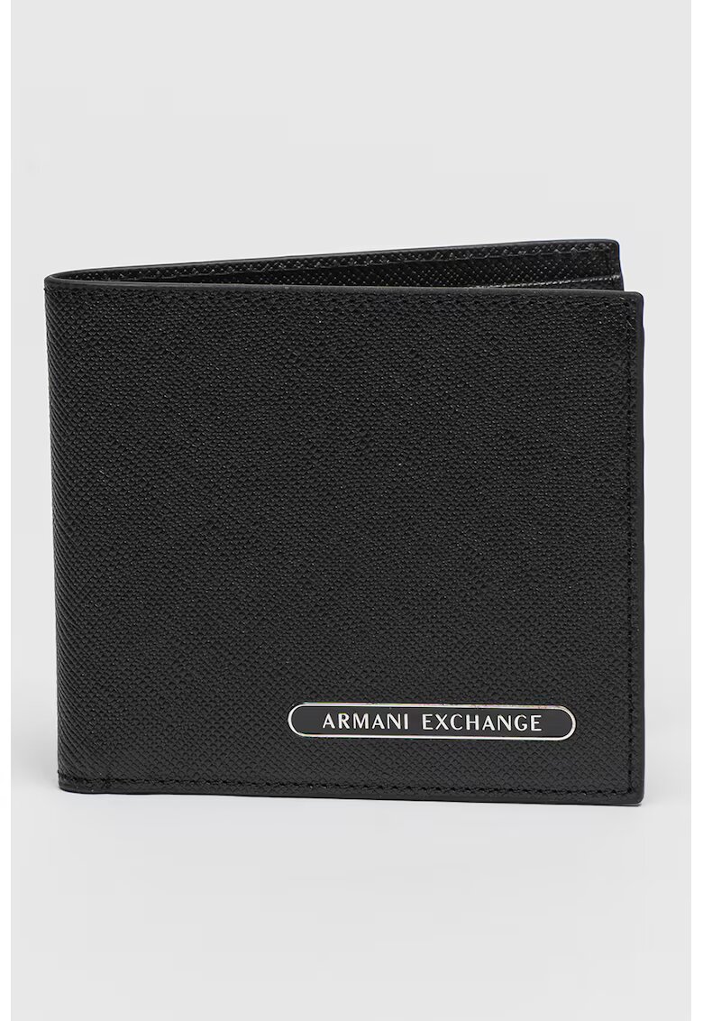 Armani Exchange Кожен портфейл с лого