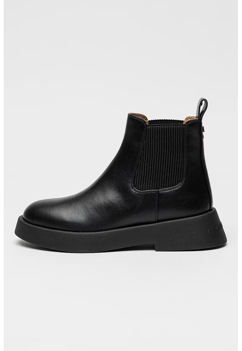 Armani Exchange Кожени боти Chelsea