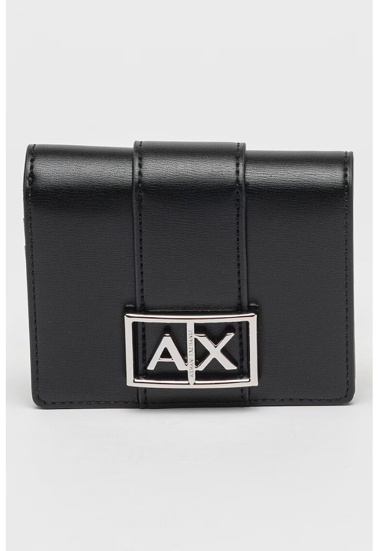 Armani Exchange Портфейл от еко кожа Jodie с капса