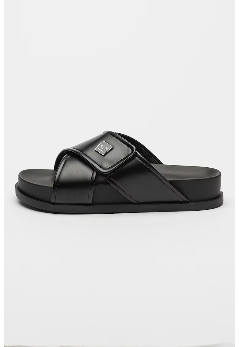Armani Exchange Равни сандали с лого