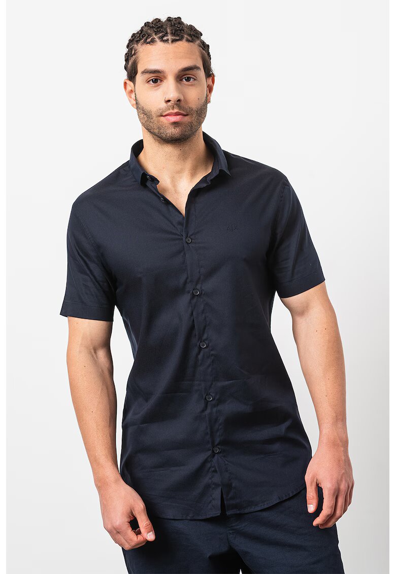 Armani Exchange Риза с къси ръкави