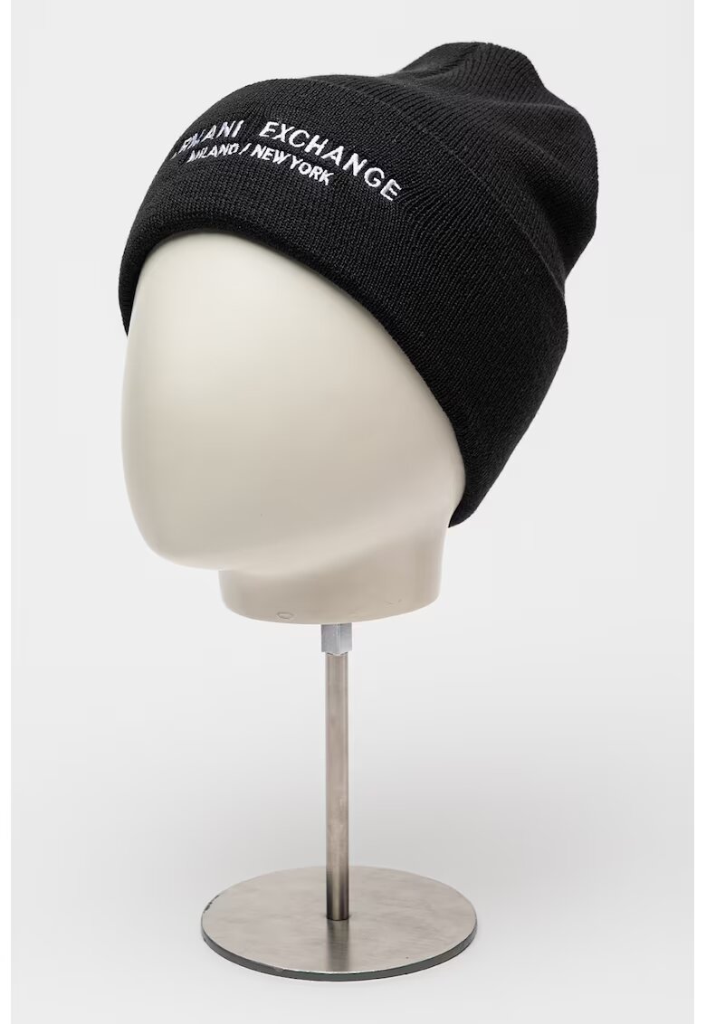 Armani Exchange Шапка с бродирано лого