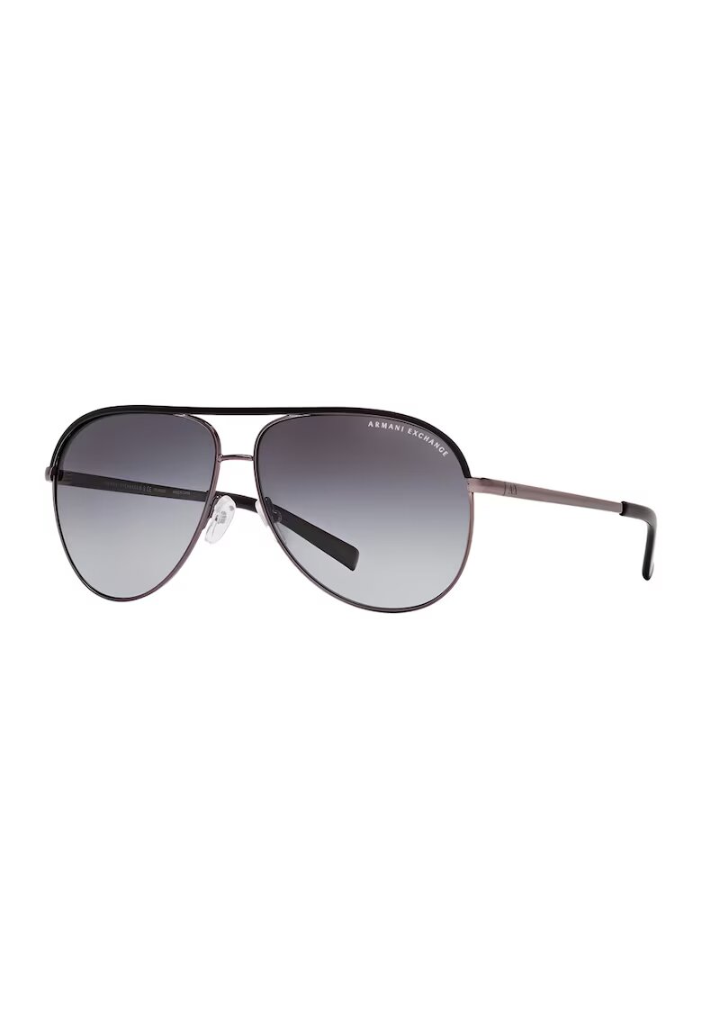Armani Exchange Слънчеви очила мъжки AX2002 6006T3 - метални - сиви