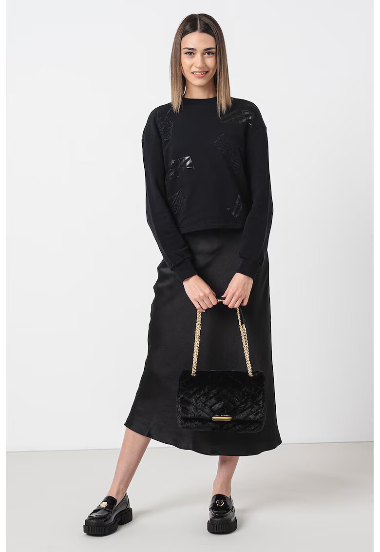 Armani Exchange Суитшърт от памук с лого