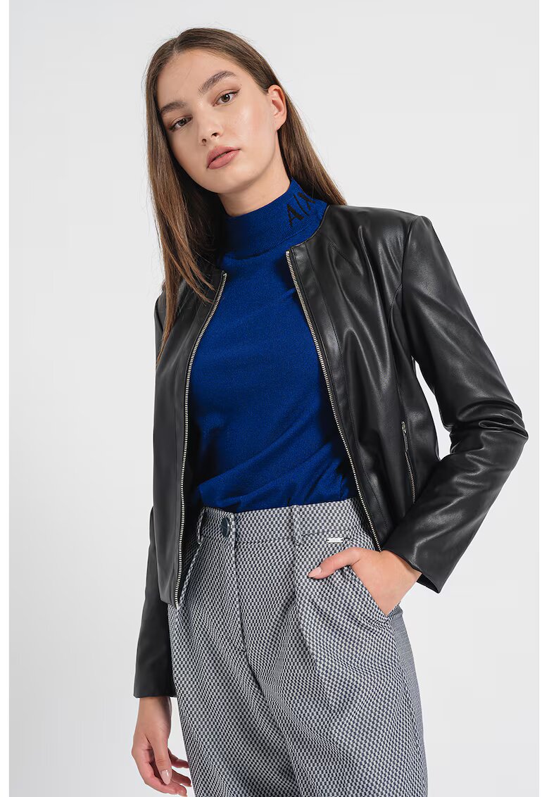 Armani Exchange Яке от еко кожа