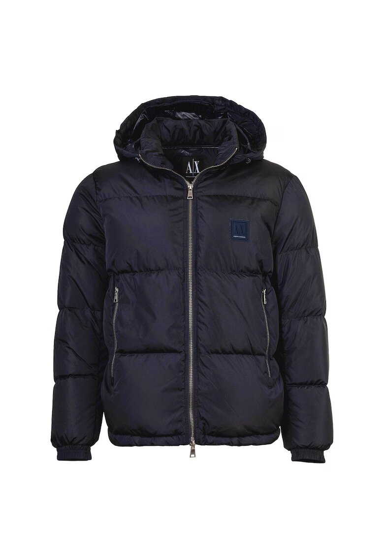 Armani Exchange Зимно яке с качулка