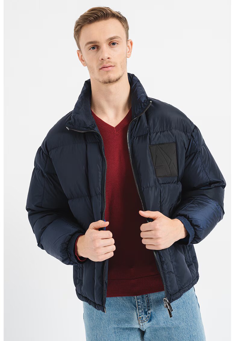 Armani Exchange Зимно яке със средновисока яка