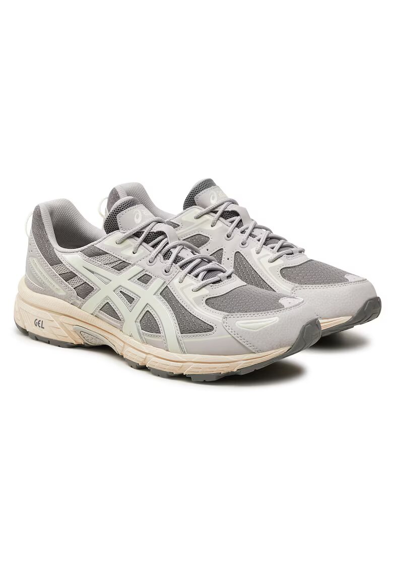 Asics Мъжки спортни обувки Gel-Venture 6 - сиви/крем - текстил
