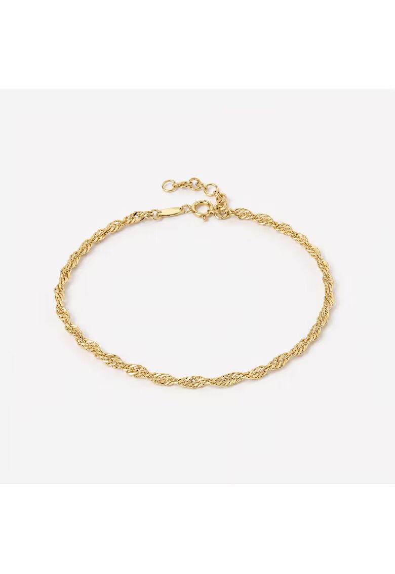 Atelier Devi Гривна 14K злато - 16.6-18.6 см - жълта