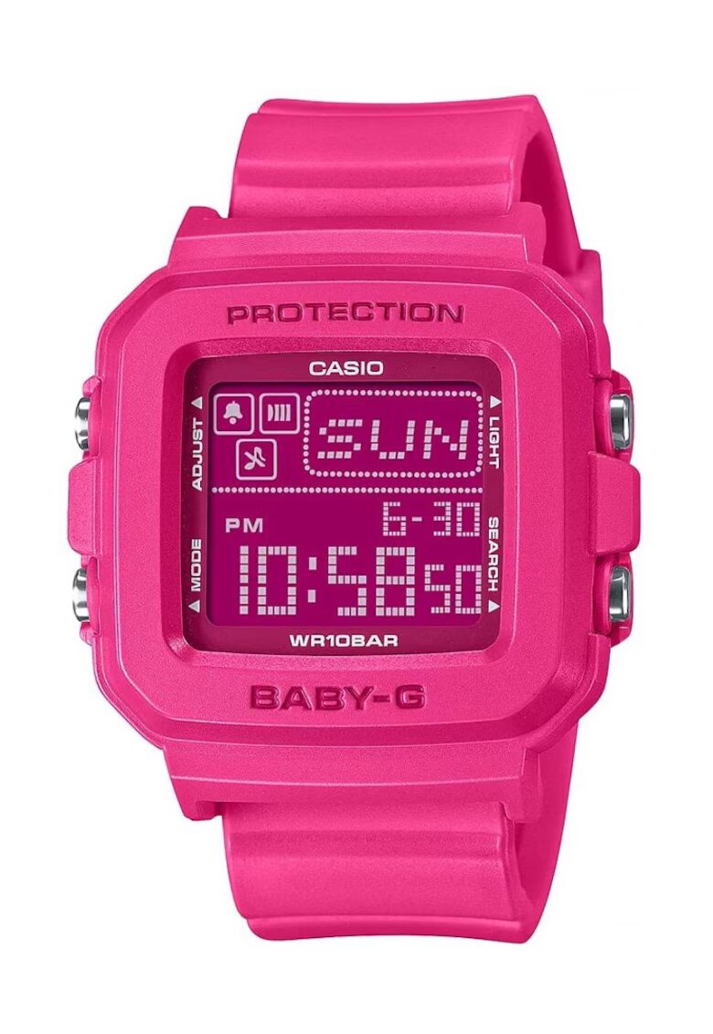 Baby-G Часовник BGD-10K-4ER - розов - кварцов - водоустойчив 10 ATM - гумена каишка