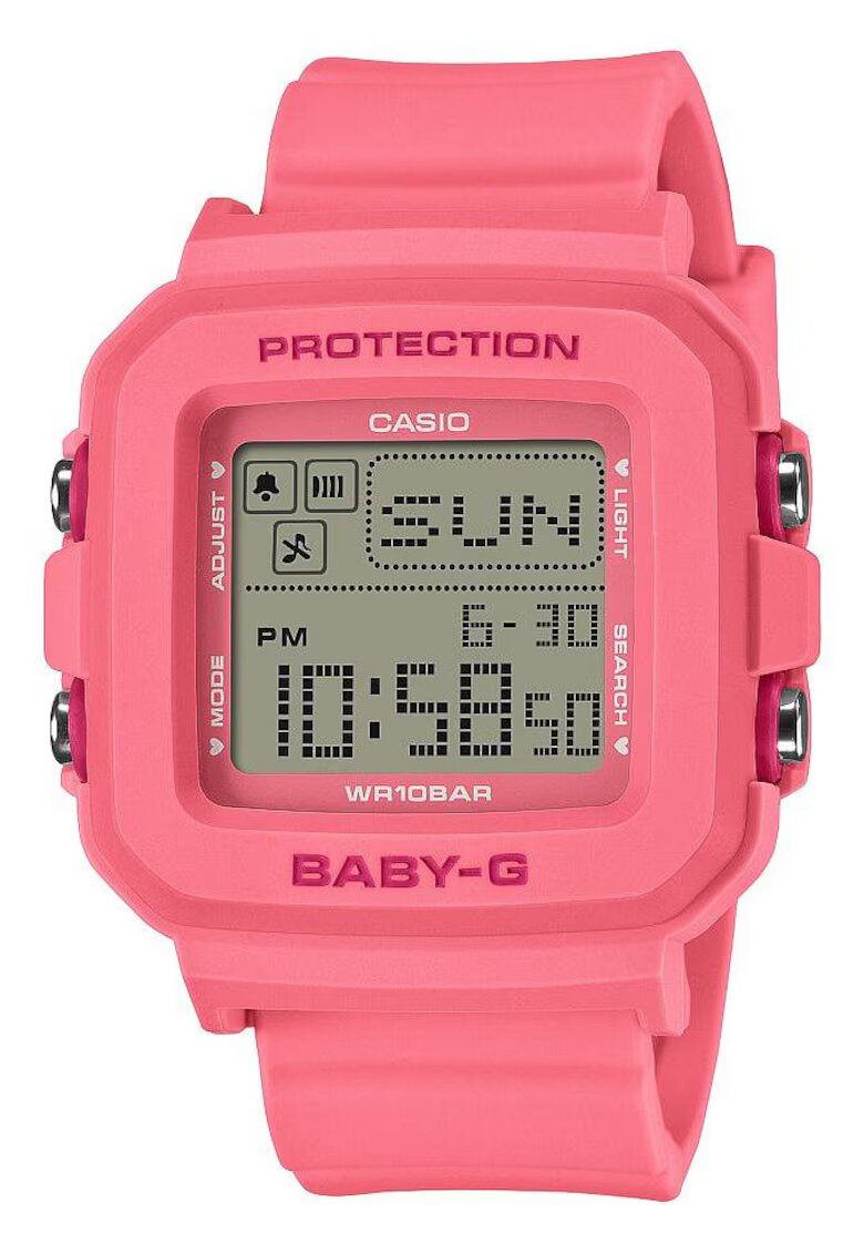 Baby-G Дамски часовник - модел BGD-10KH-4ER - розов - кварцов механизъм
