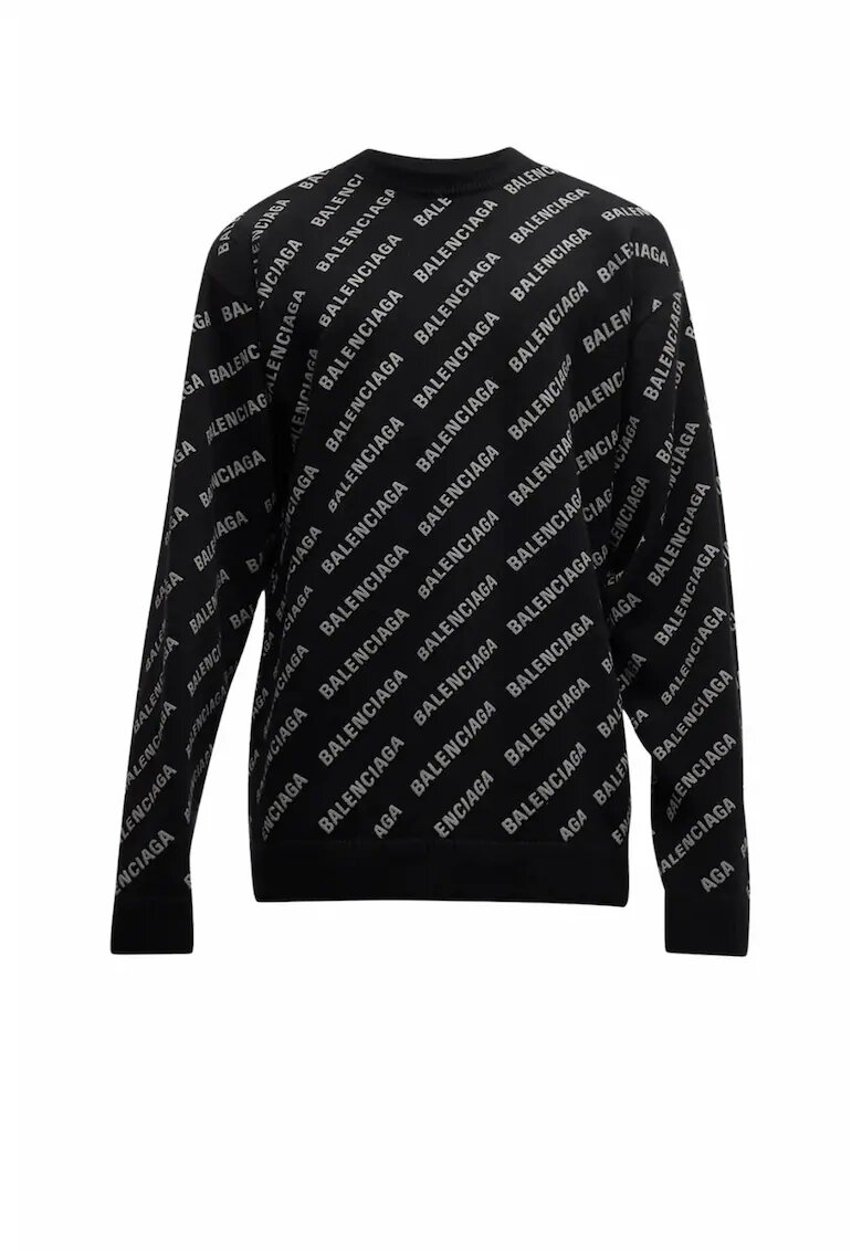 Balenciaga Мъжки пуловер - Allover
