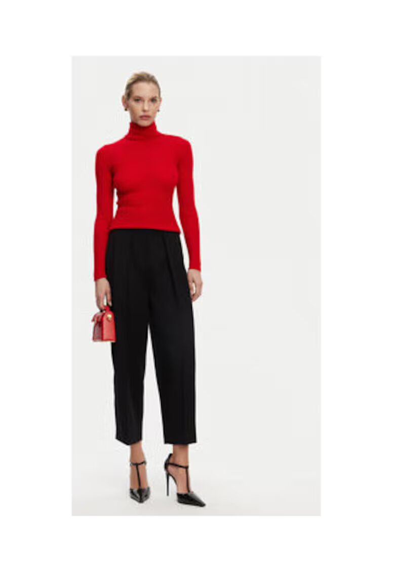 Balmain Дамски пуловер с висока яка DF0KF080KH25