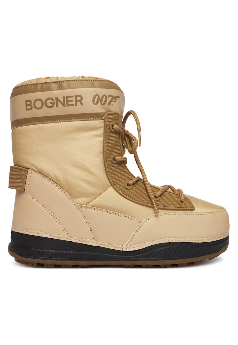 BOGNER Дамски ботуши - екологична кожа - бежови