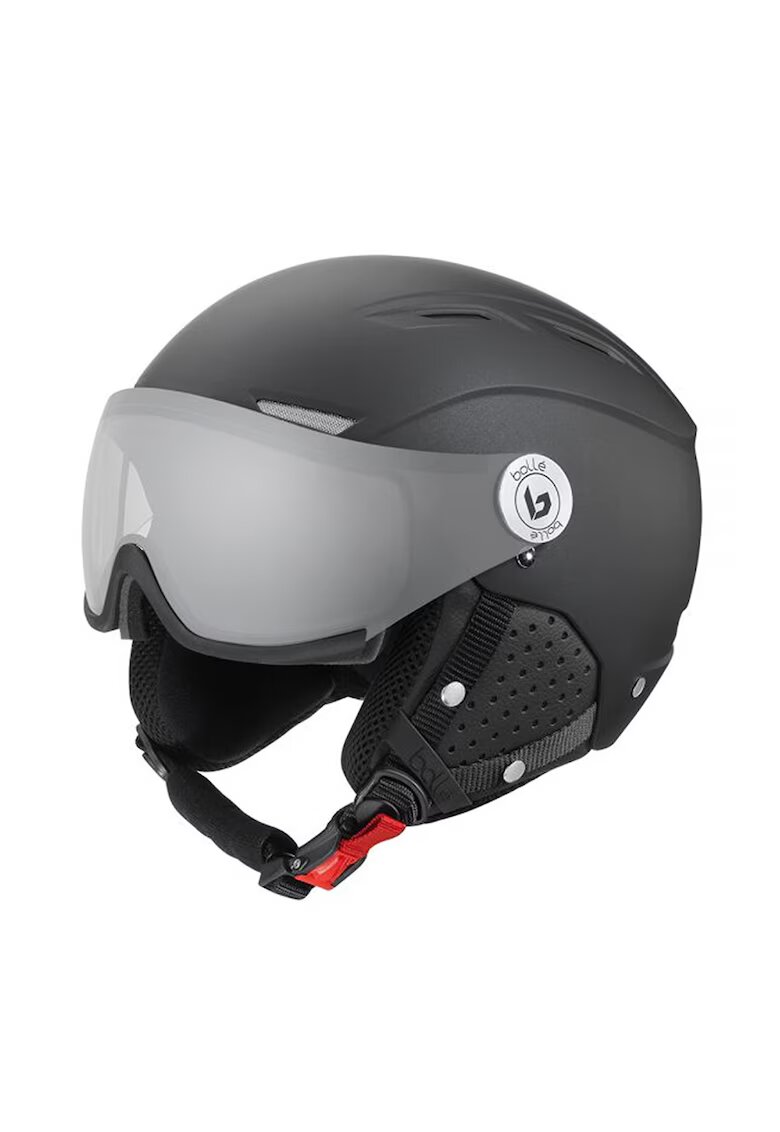 Bolle Каска за ски BACKLINE VISOR PREMIUM - Черна