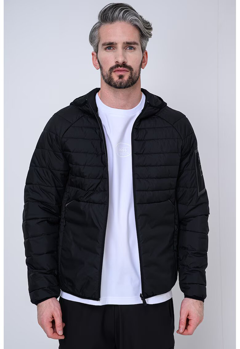 BOSS Капитонирано зимно яке Urbanex с качулка