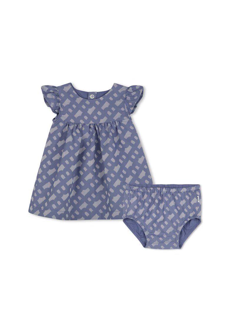 BOSS Kidswear Рокля с десен и бикини - 2 части