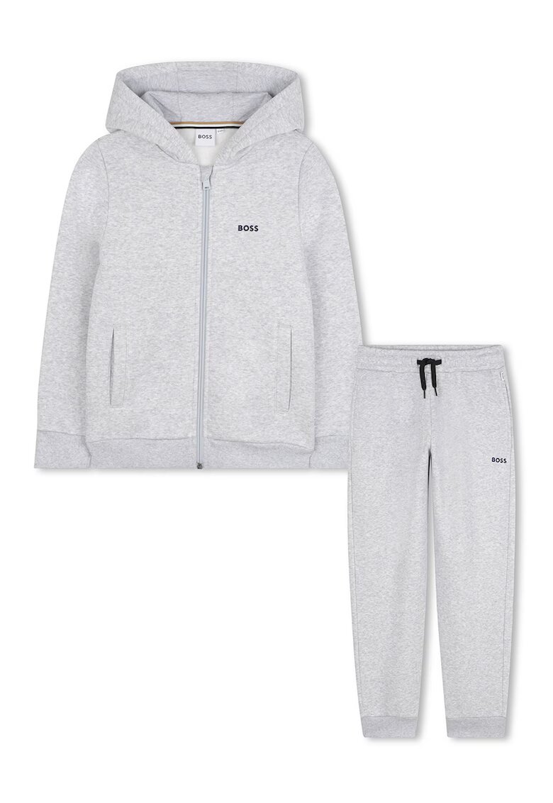 BOSS Kidswear Спортен екип с цип и лого