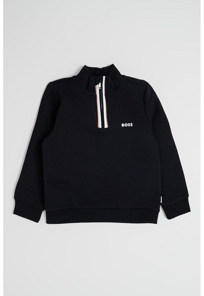 BOSS Kidswear Суитшърт с къс цип