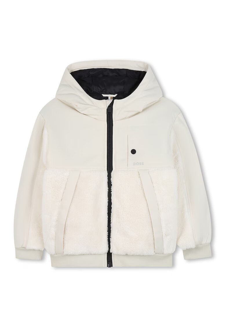 BOSS Kidswear Зимно яке с качулка