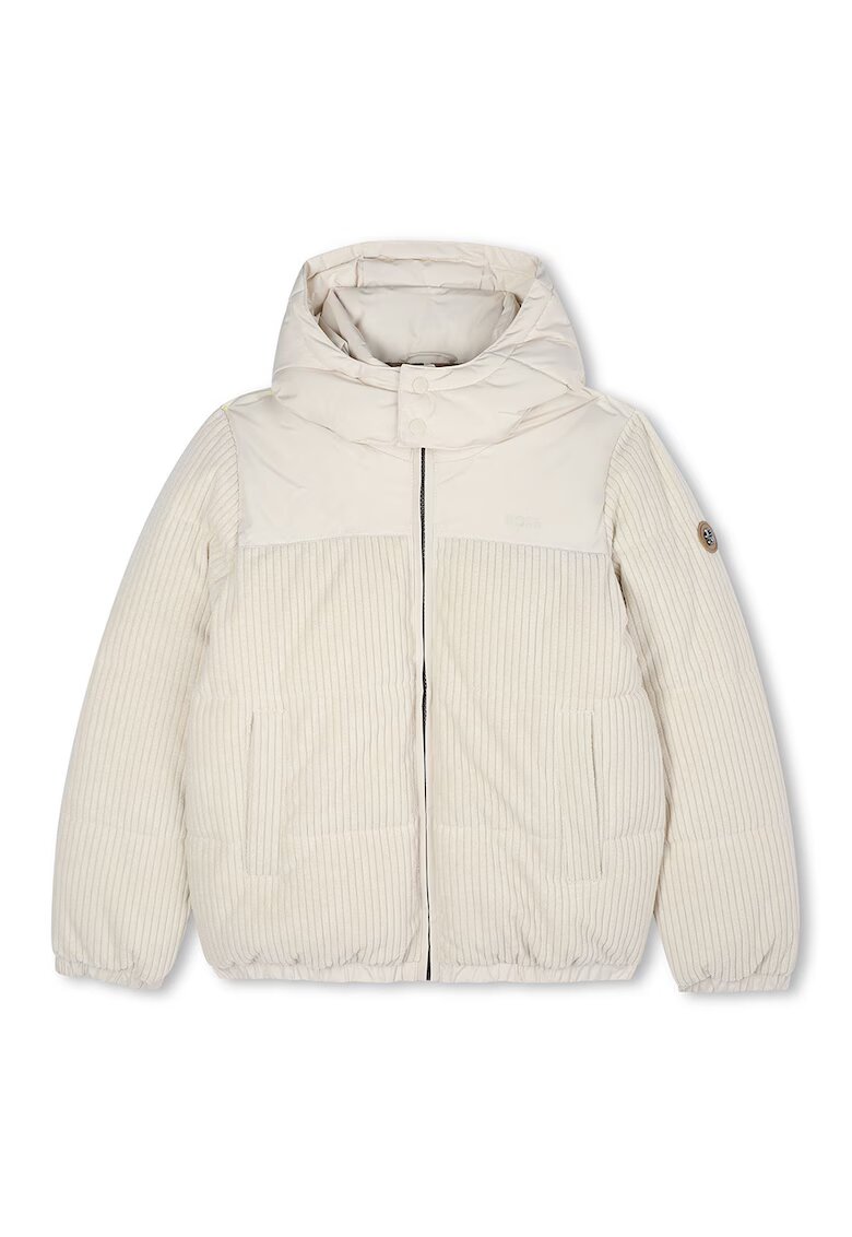 BOSS Kidswear Зимно яке с качулка