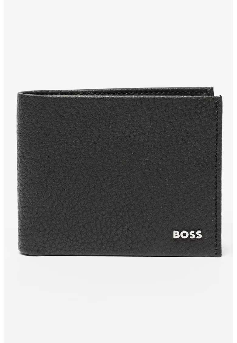 BOSS Кожен портфейл Crosstown с лого