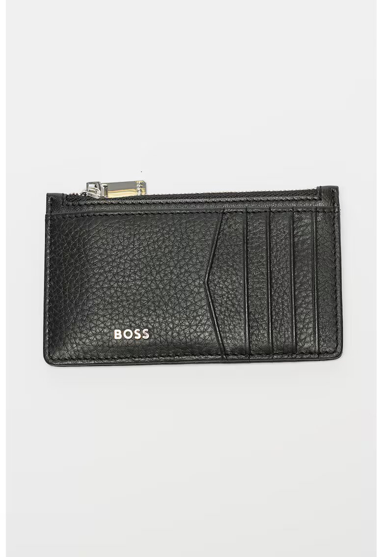 BOSS Кожен портфейл с цип