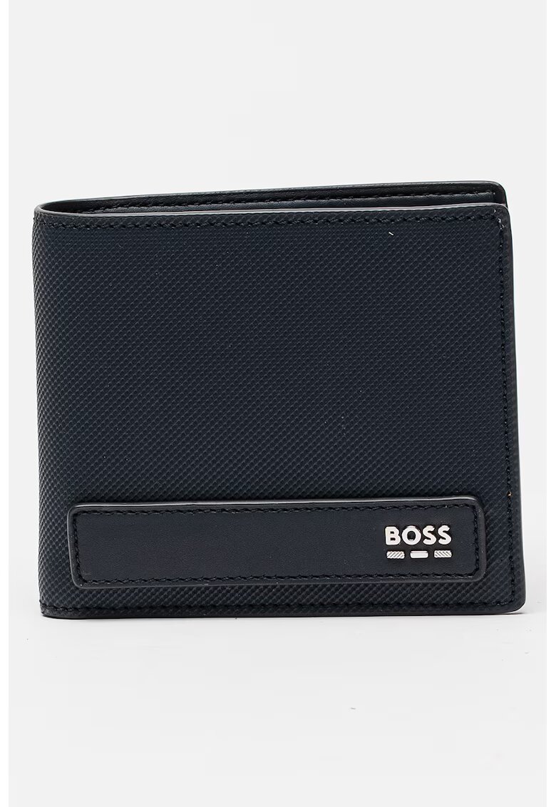 BOSS Портфейл Jinko с двойно прегъване и лого