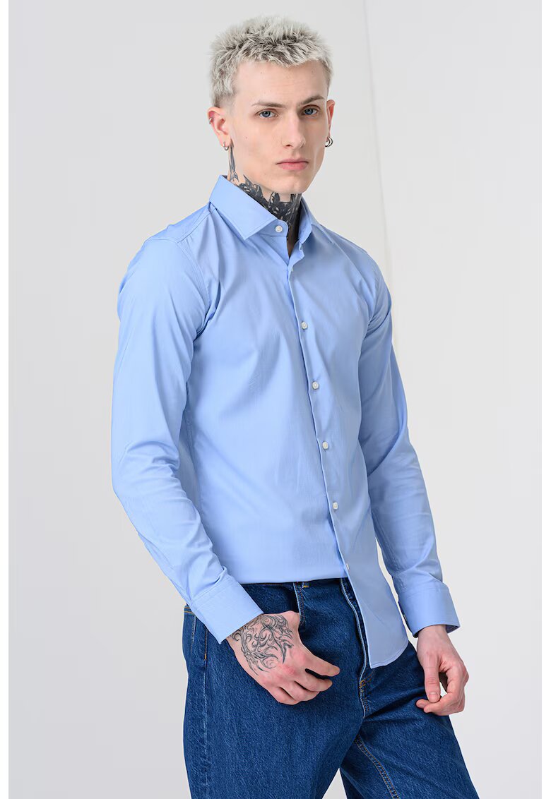 BOSS Слим риза Hank