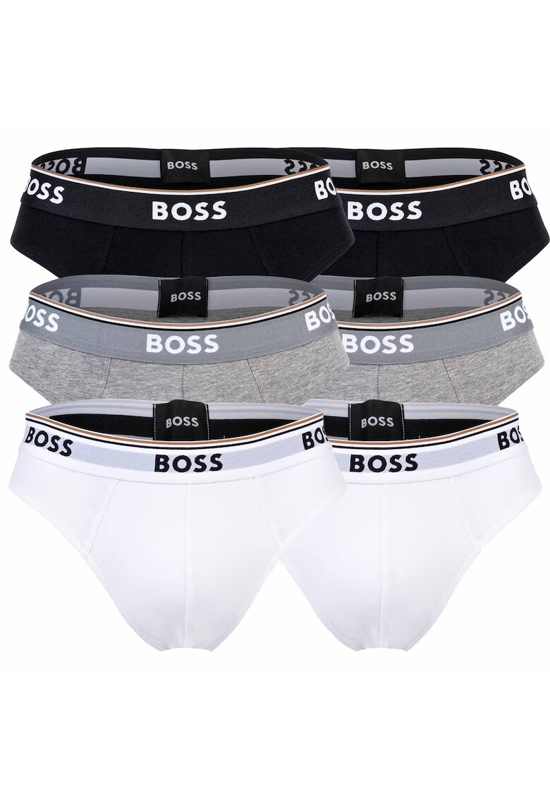 BOSS Слипове с лого - 6 чифта