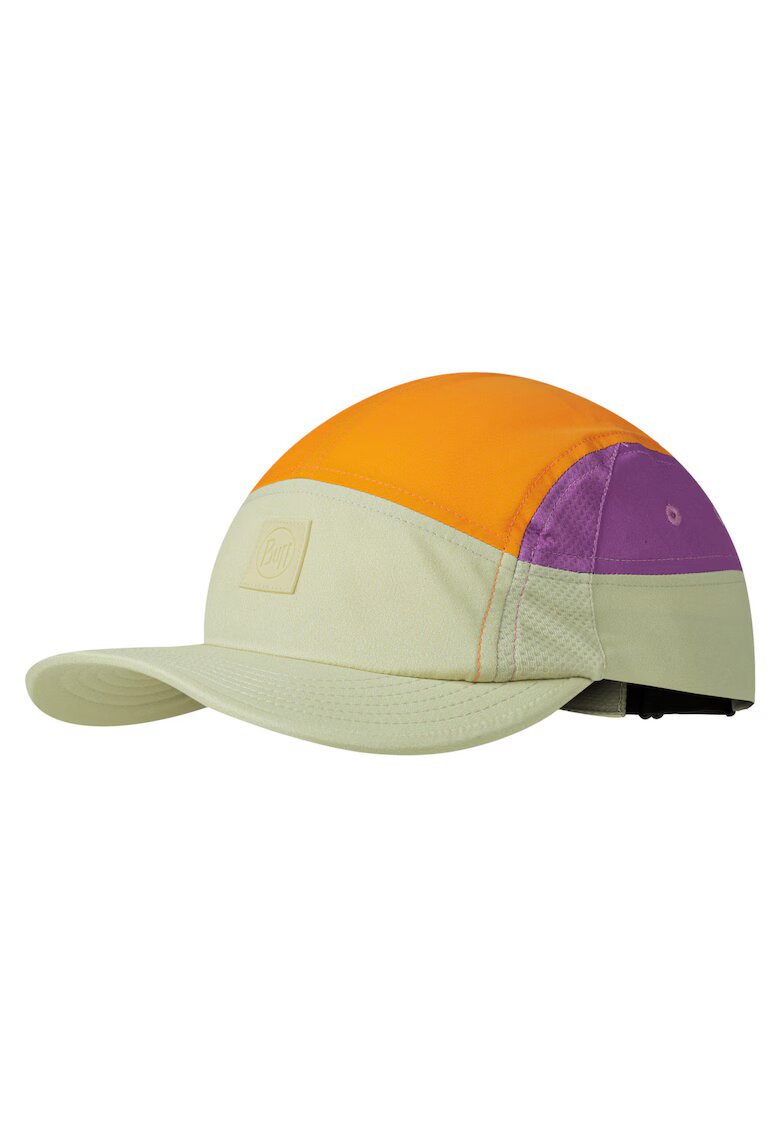 Buff Унисекс шапка 5 PANEL GO DOMUS - цвят зелен фъстък/многоцветен - размер L/XL
