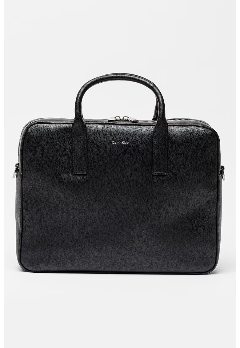 Calvin Klein Чанта от еко кожа Raised Commute тип Messenger