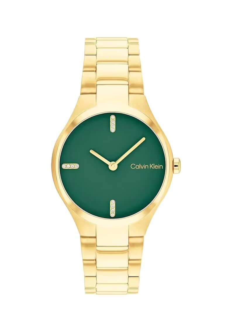 Calvin Klein Часовник за жени Admire - кварцов механизъм - неръждаема стомана - сребристо