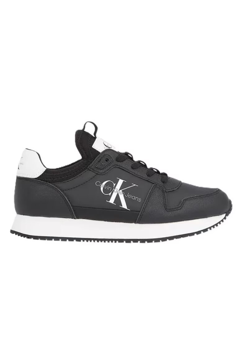 Calvin Klein Дамски маратонки чорап с връзки - размер LTH - YW0YW01616-0GM - Черни