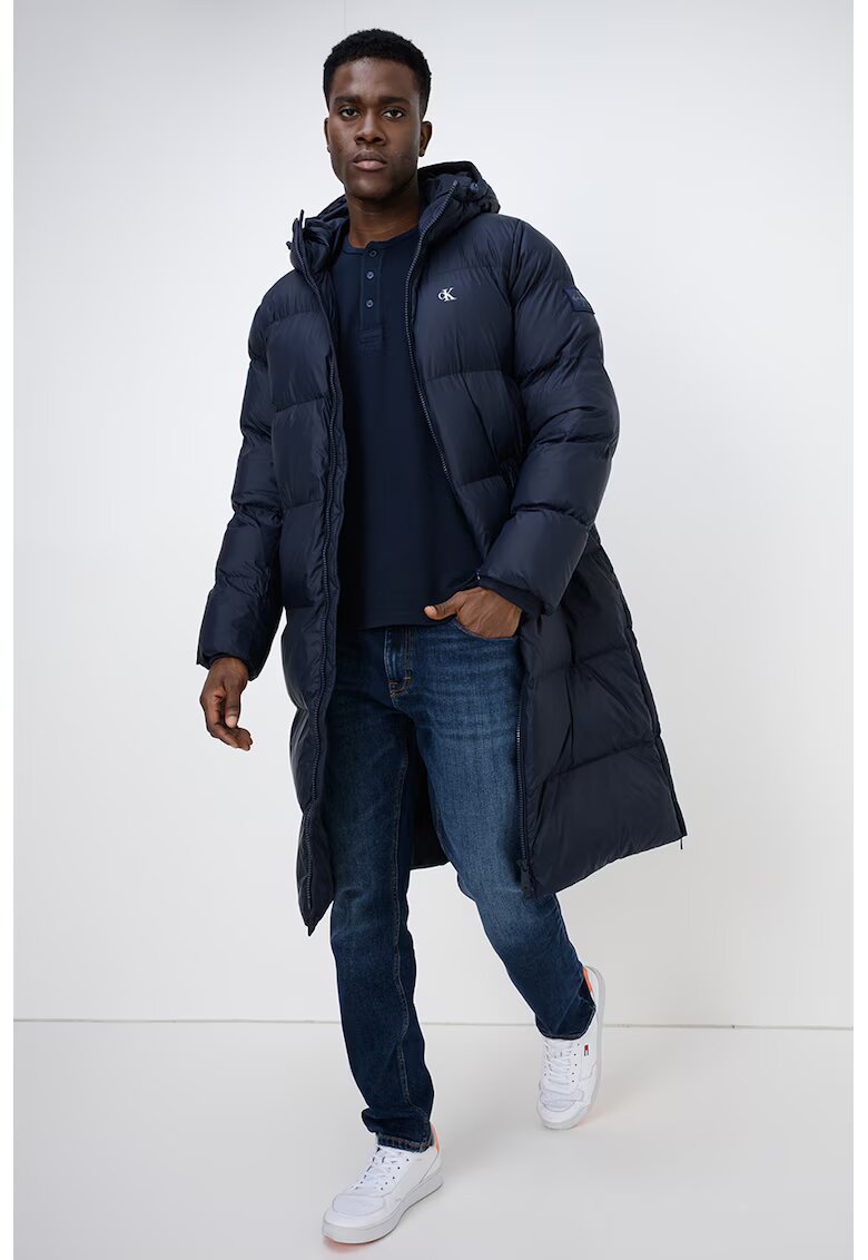Calvin Klein Jeans Дълго яке с лого