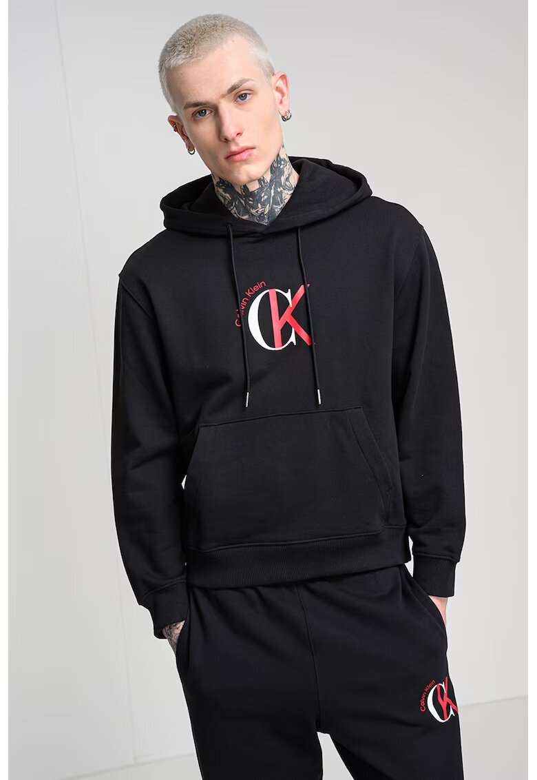 Calvin Klein Jeans Худи с джобове кенгуру