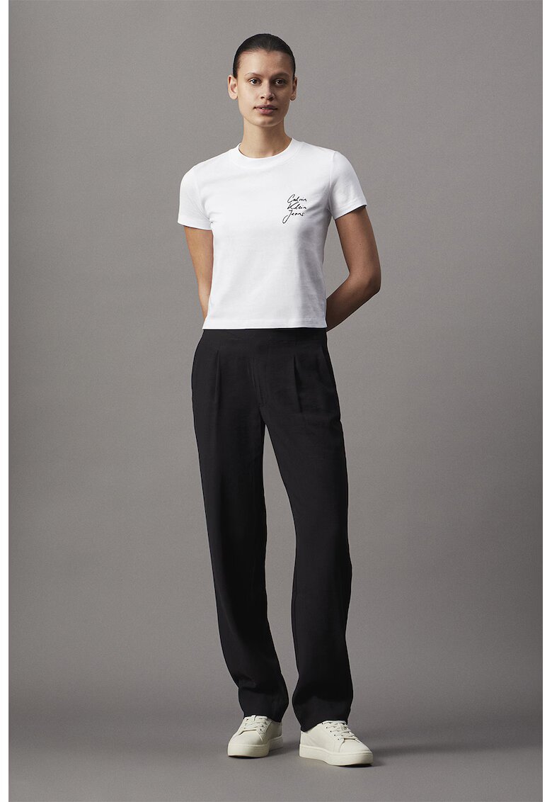 Calvin Klein Jeans Официален панталон с басти