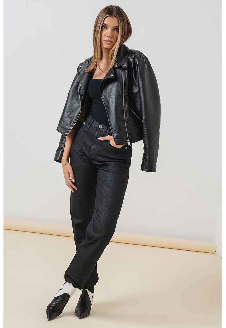 Calvin Klein Jeans Прави дънки с висока талия