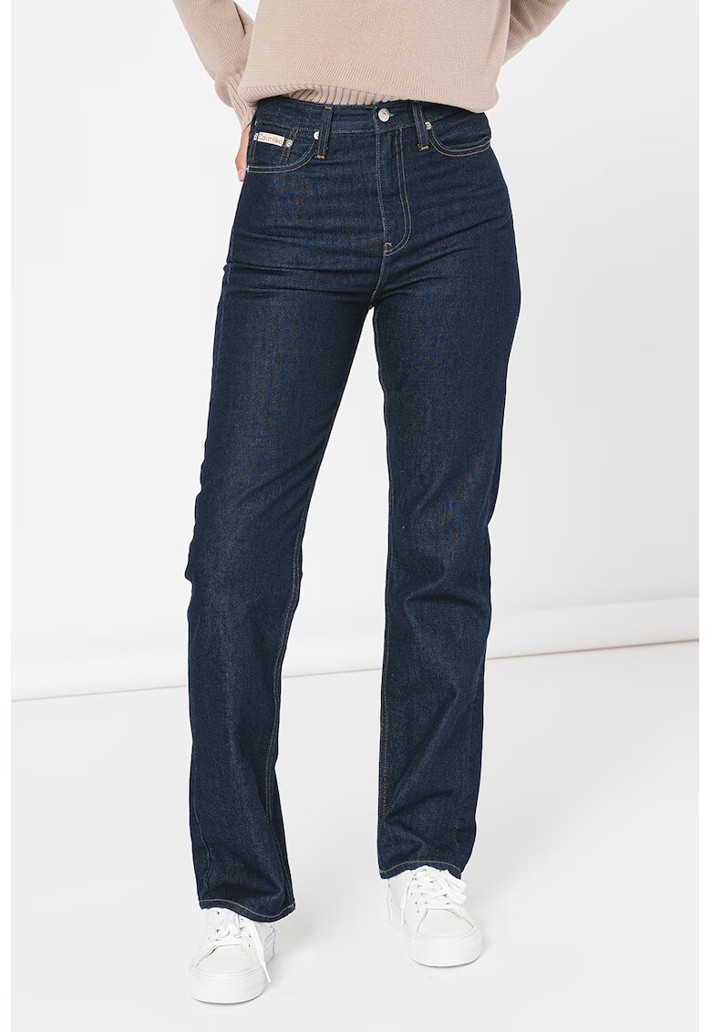 Calvin Klein Jeans Прави дънки с висока талия