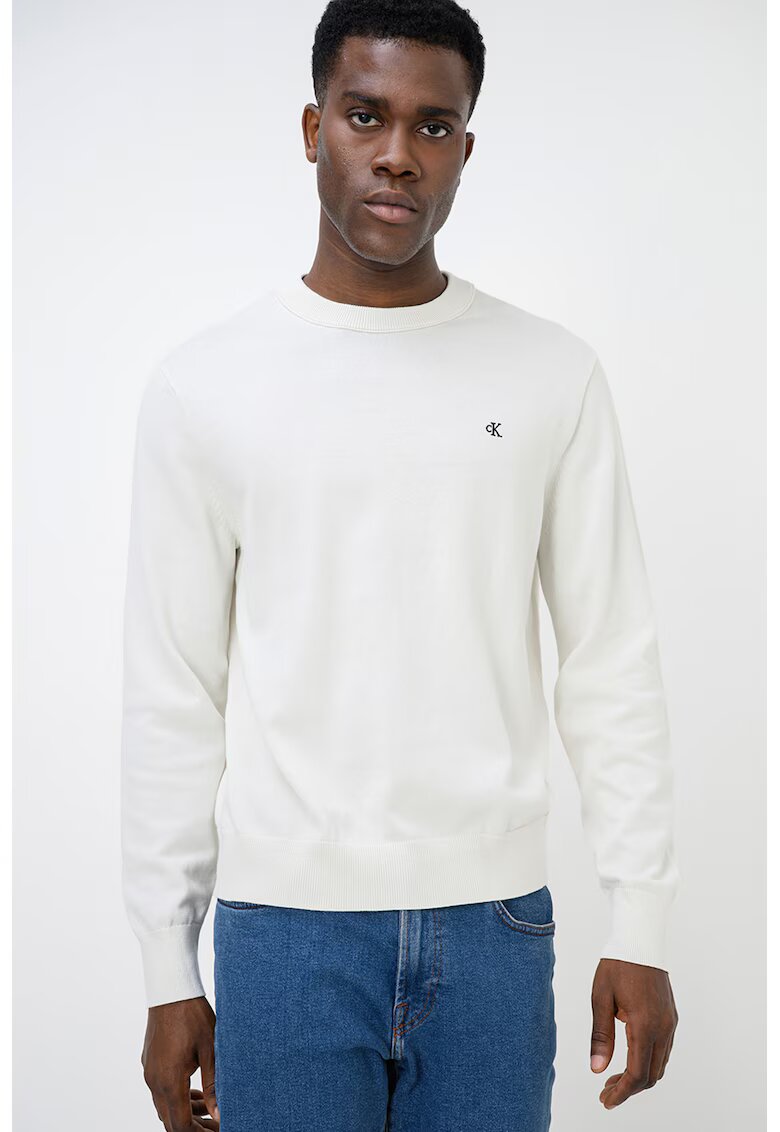 Calvin Klein Jeans Суитшърт с овално деколте