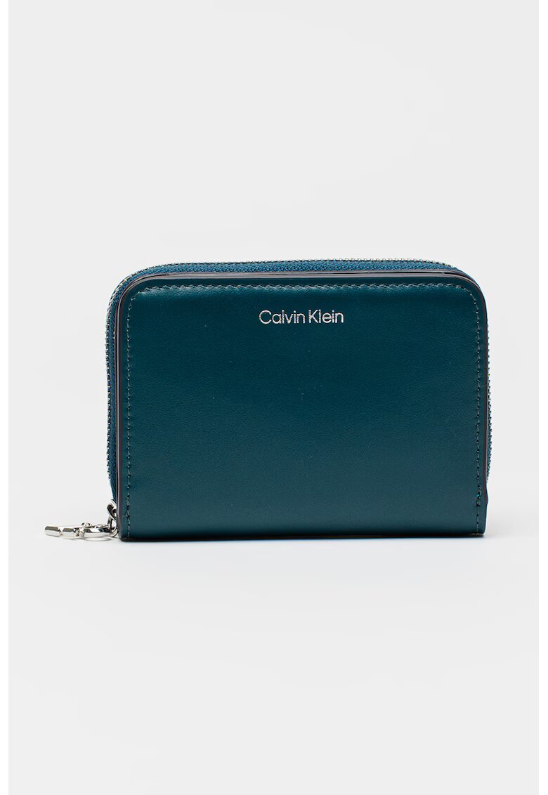 Calvin Klein Кожен портфейл с метално лого