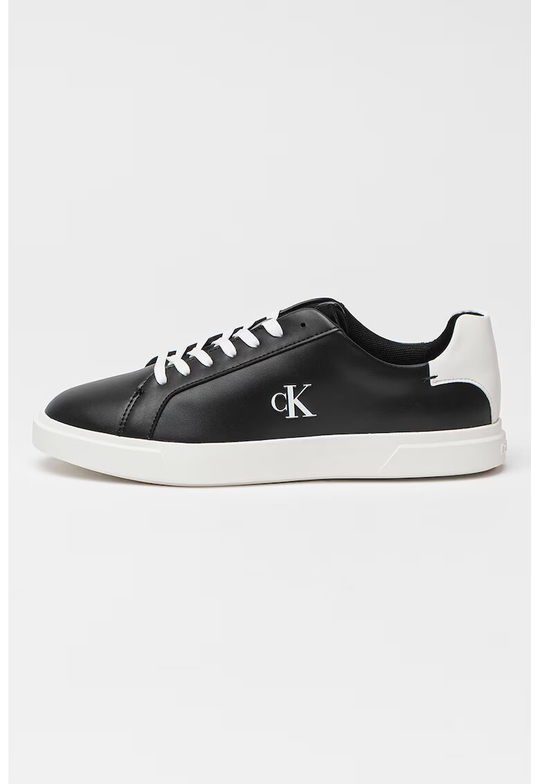 Calvin Klein Спортни обувки от кожа с лого